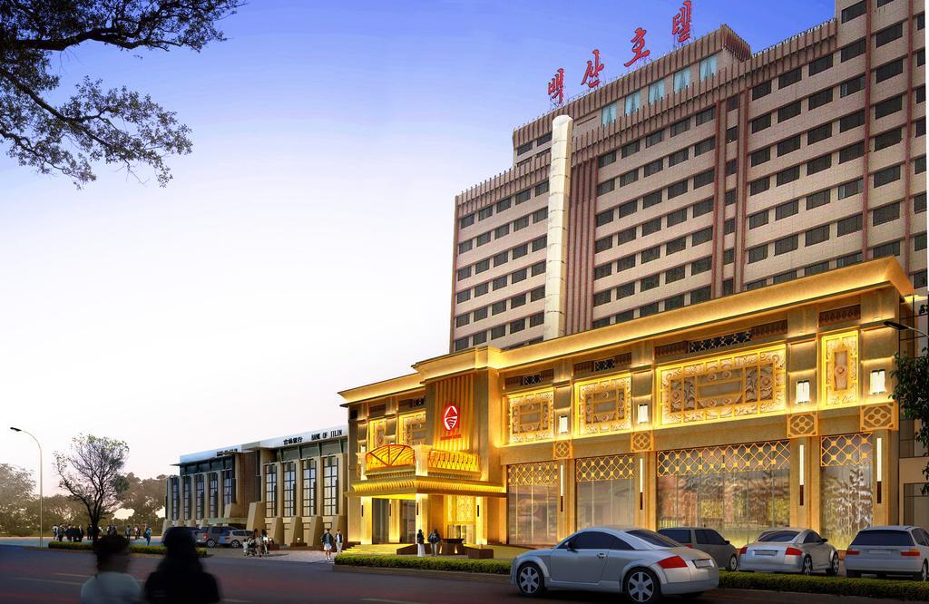 Yanbian Baishan Hotel Yanji Exterior foto